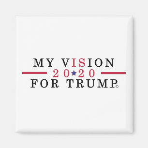 Trump Supporter 2020 Carré Réfrigérateur Magnet