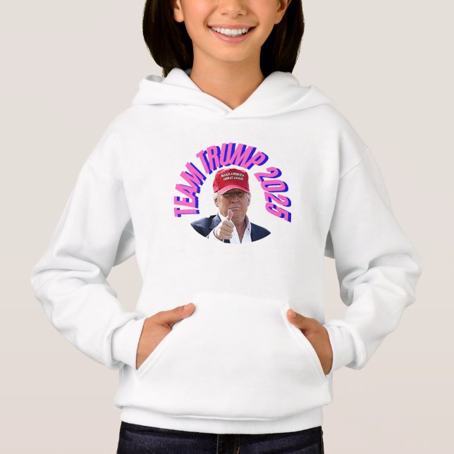 Trump Sweat - shirt à capuche de l'équipe de repou (Devant)
