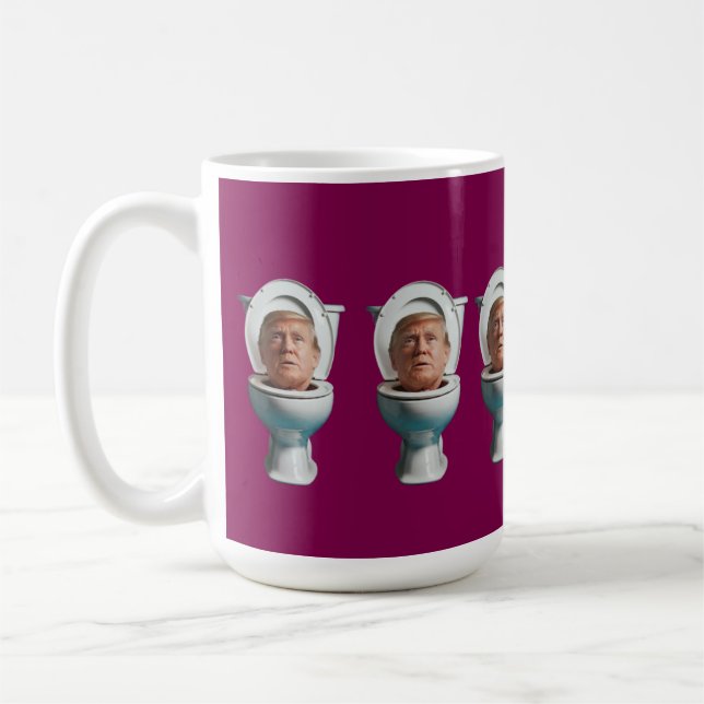 Trump Toilet Mug (Gauche)