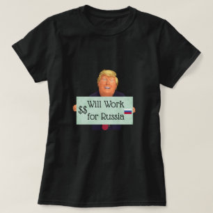 Trump travaillera pour le T-shirt russe