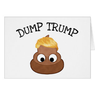Trump Trump Poop pile "anti-Trump" carte politique