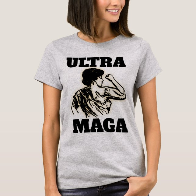 TRUMP ULTRA MAGA FEMMES FEMMES FEMMES T-SHIRTS (Devant)