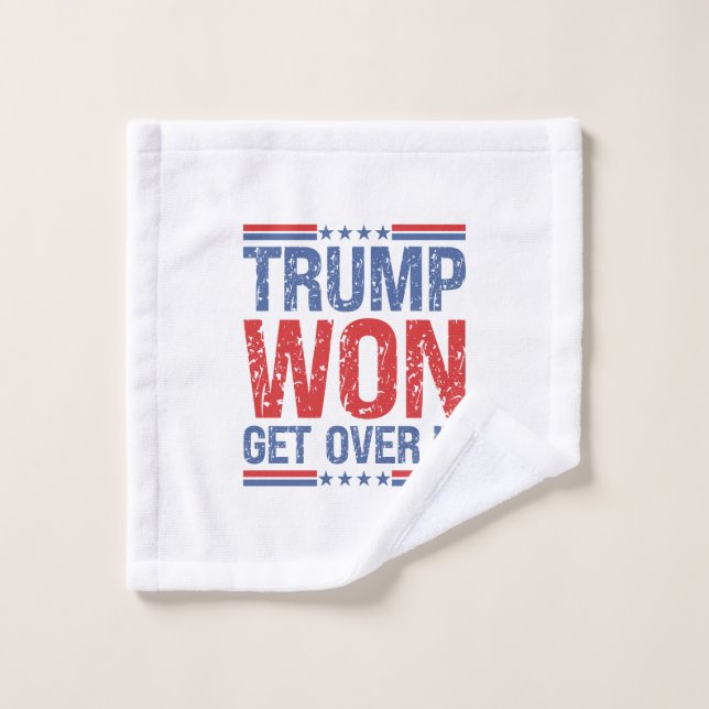 Trump Va S'En Remettre (Gant de toilette)