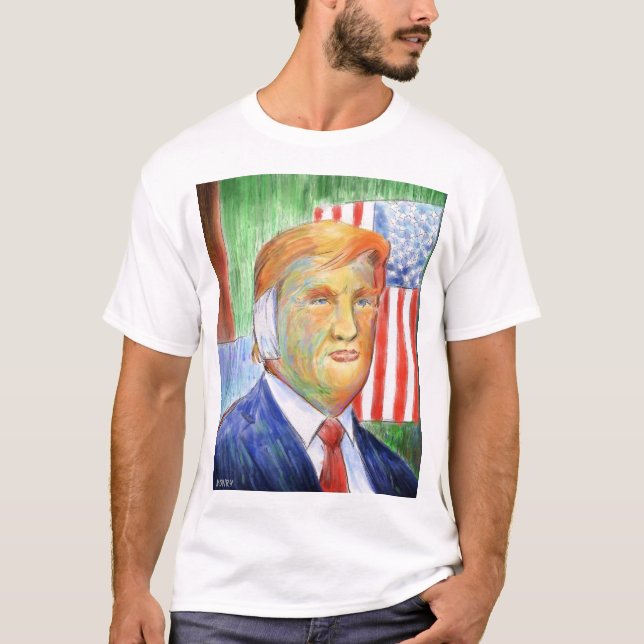 Trump Van Gogh T-shirt (Devant)
