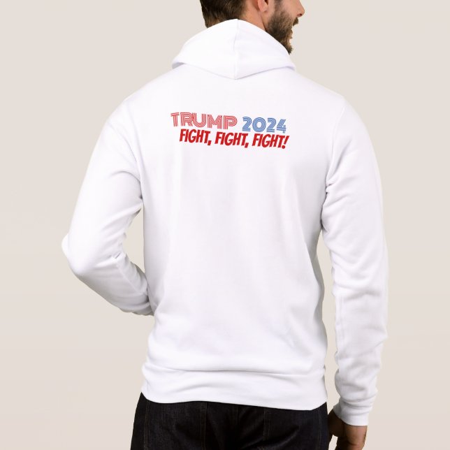 TRUMP VANCE 2024 SWEAT - SHIRT À CAPUCHE ZIP (2-SI (Dos)