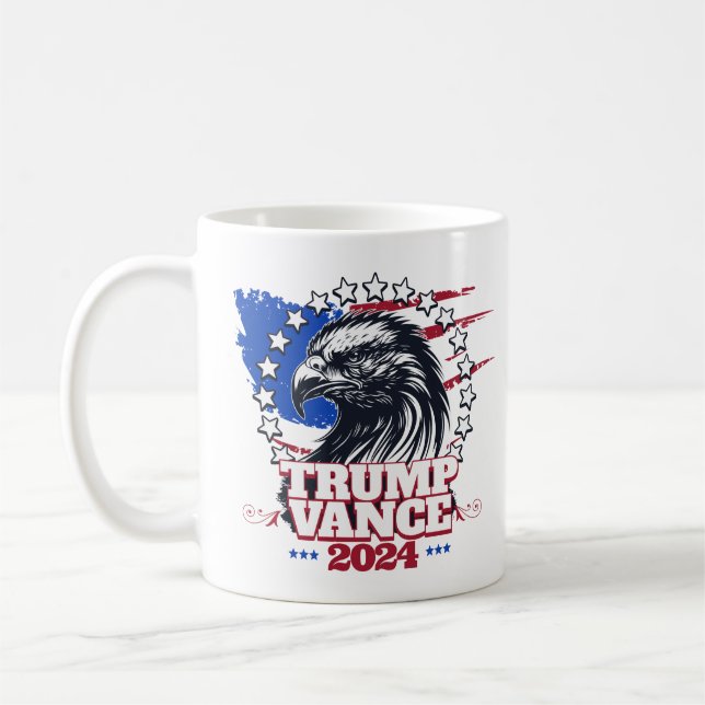 Trump Vance 2024 tasse de café mug (Gauche)