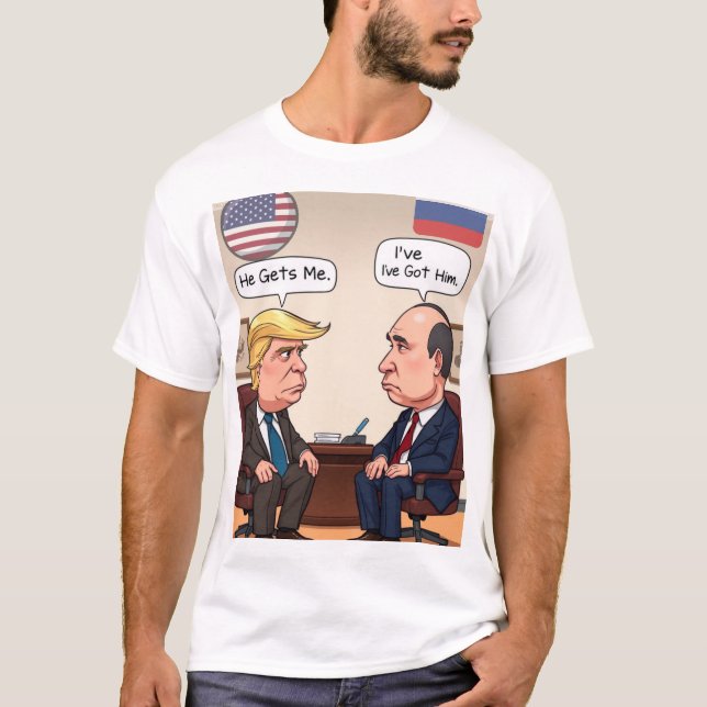 Trump Zelensky Meeting T-shirt (Devant)