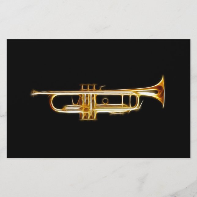 Trumpet laiton Corne Vent instrument de musique (Devant)