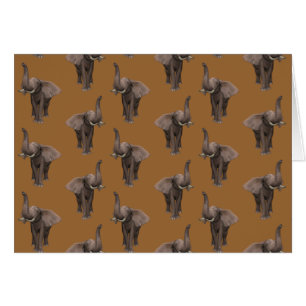 Trumpeting Elephant