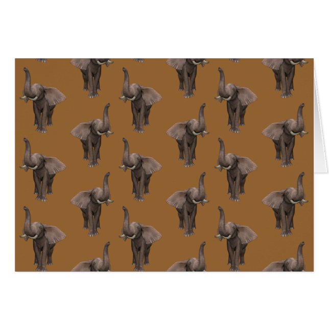 Trumpeting Elephant (Devant horizontal)