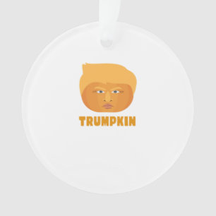 Trumpkin Citrouille Funny Halloween Design classiq