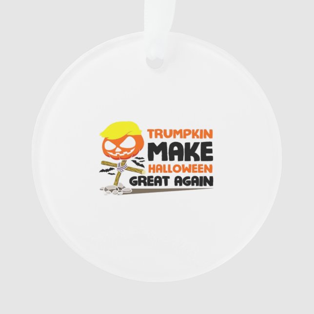 Trumpkin Citrouille Halloween classique (devant)