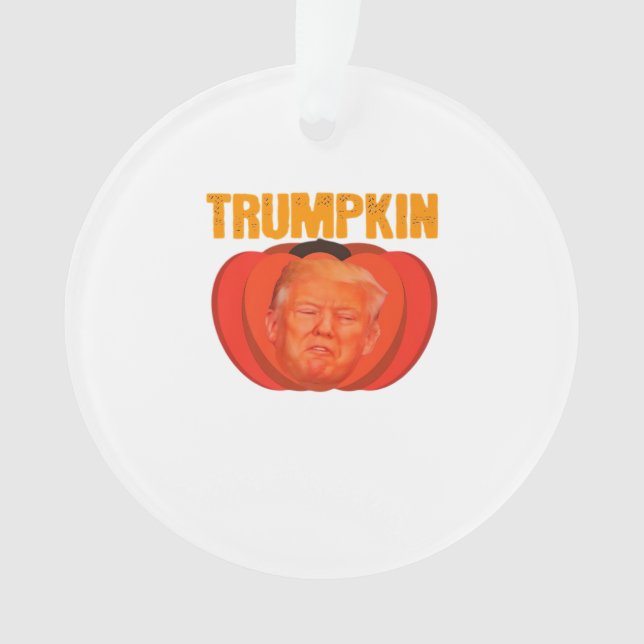 Trumpkin Halloween Jack-o'-lantern Graphic Funny (devant)