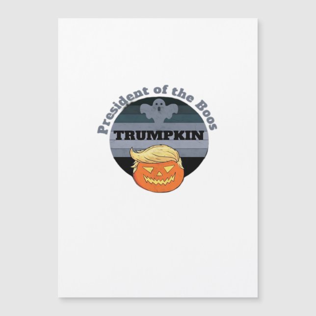 Trumpkin, Président De L'Halloween Boos (Devant)