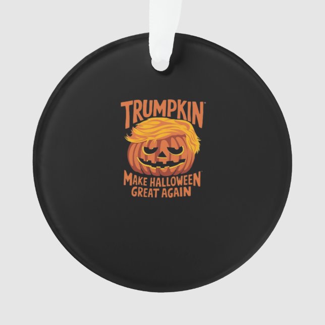 Trumpkin rendre à l'Amérique Halloween grande à no (devant)