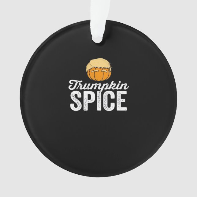 Trumpkin Spice Drôle Politique Halloween Plaisante (devant)