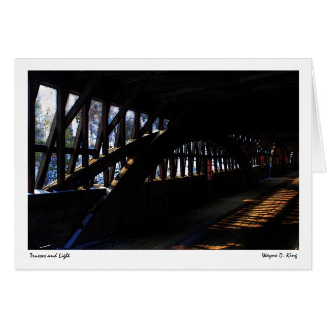 Truss et lumière (Devant horizontal)