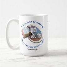 "Truth Counts" (La vérité compte) Coffee Mug