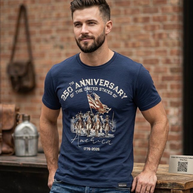 TShirt 250e anniversaire de la Révolution américai (Créateur téléchargé)