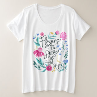 Tshirt à fleurs