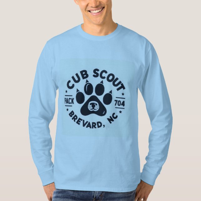 Tshirt à manches longues Cub Scout Pack 704 (Devant)