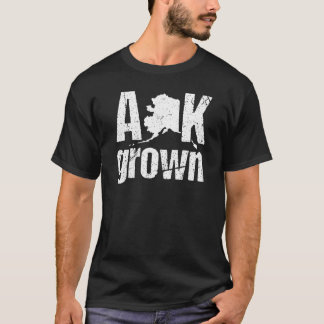 Tshirt Alaska Tshirt Vintage AK State Cultivé Home