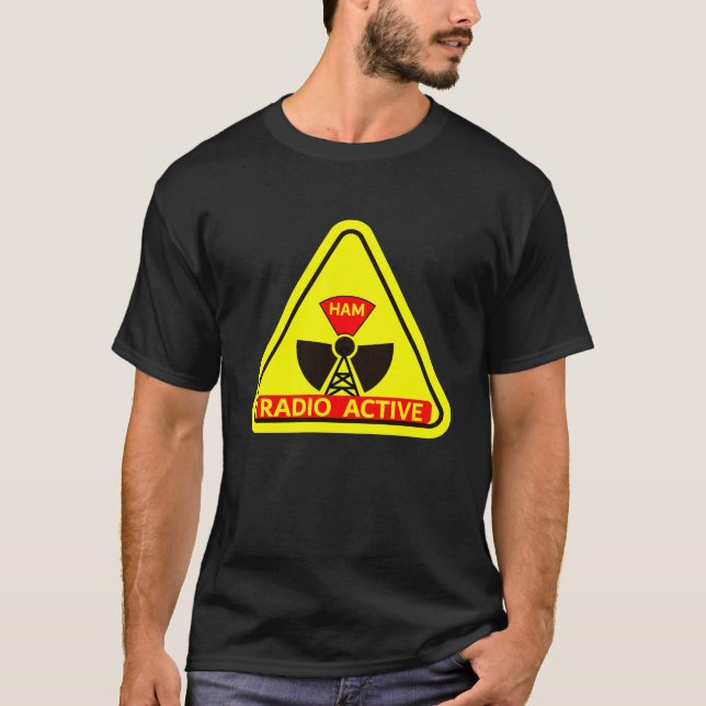 Tshirt Amateur Ham Radio Active (Devant)