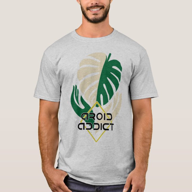 Tshirt Aroid Addict Plantes Monstera (Devant)