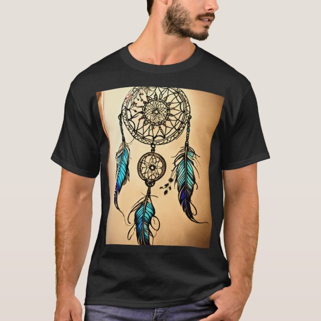 Tshirt avec design suspendu (Devant)