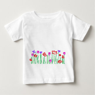 tshirt baby flowers