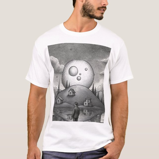 Tshirt basique avec un design  (Devant)