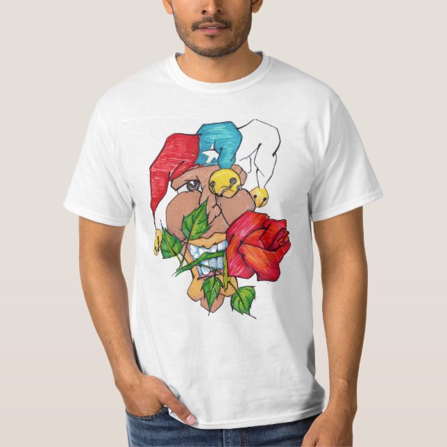 TShirt Blanc "ALBINO SANTIAGO  (Devant)