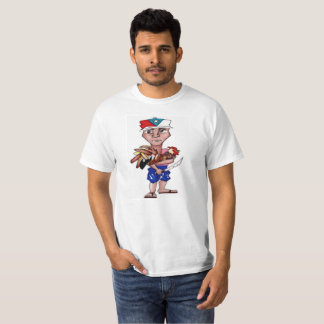 TShirt Blanc "ALBINO SANTIAGO