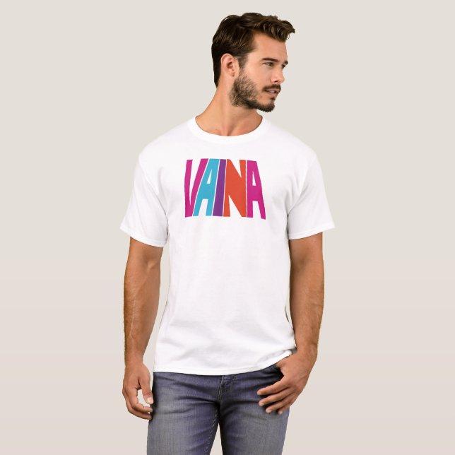 Tshirt blanc Vaina Men (Devant entier)