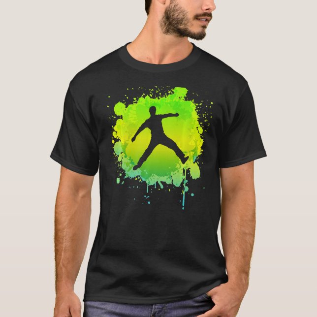Tshirt Bowler pour Cricketer Retro Boys Cr (Devant)
