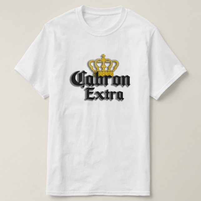 Tshirt Cabron Extra Mens (Design devant)