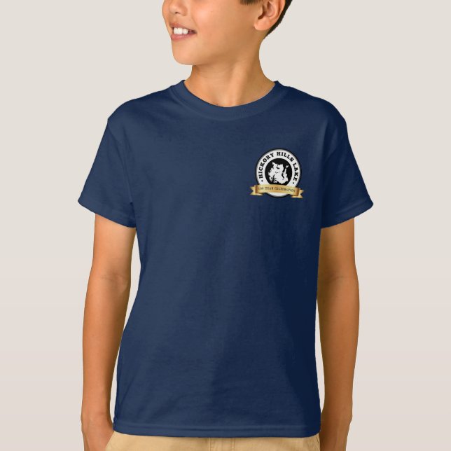 Tshirt Célébration 100 Ans du Lac de Hickory Hills (Devant)