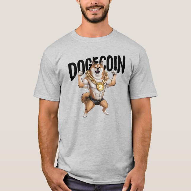 Tshirt Chien Dogecoin (Devant)