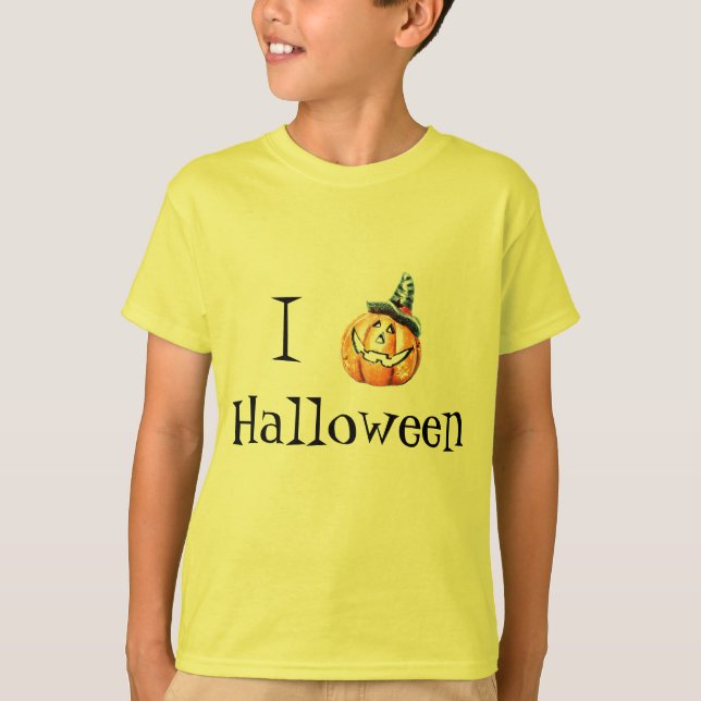 Tshirt Citrouille Halloween (Devant)