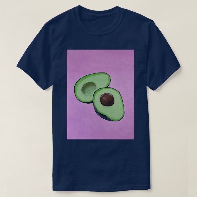 TShirt classique Avocado rose (Design devant)