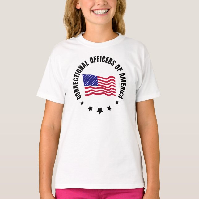 Tshirt classique COA pour enfants filles (Devant)