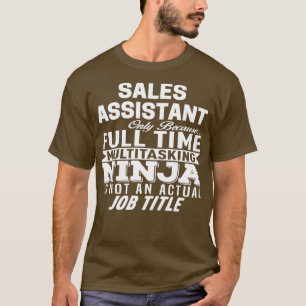 TShirt classique de l'assistant commercial