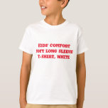 TShirt Comfort pour enfants<br><div class="desc">TShirt Comfort pour enfants</div>
