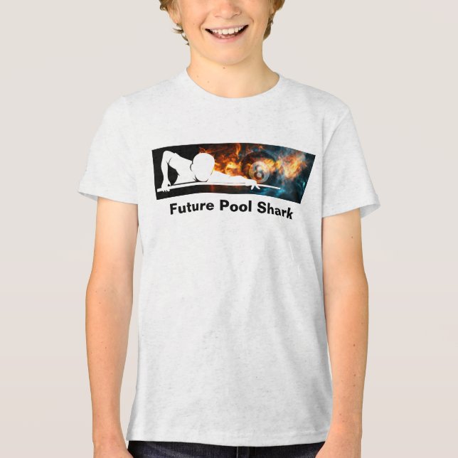 Tshirt Cool Boys Future Pool Shark Billard (Recto)