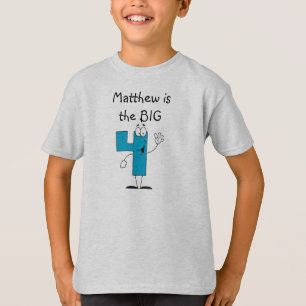 Tshirt Customisé 4e anniversaire