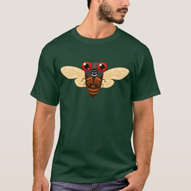 Tshirt Cute Cicada (Devant)