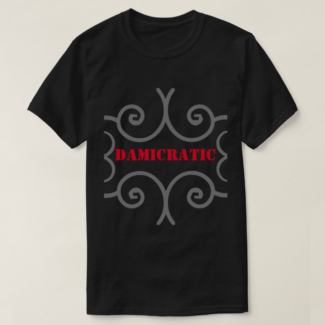 Tshirt damicaque (Design devant)
