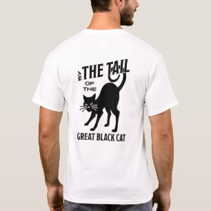TShirt de base "By the Tail of the Great Black Cat