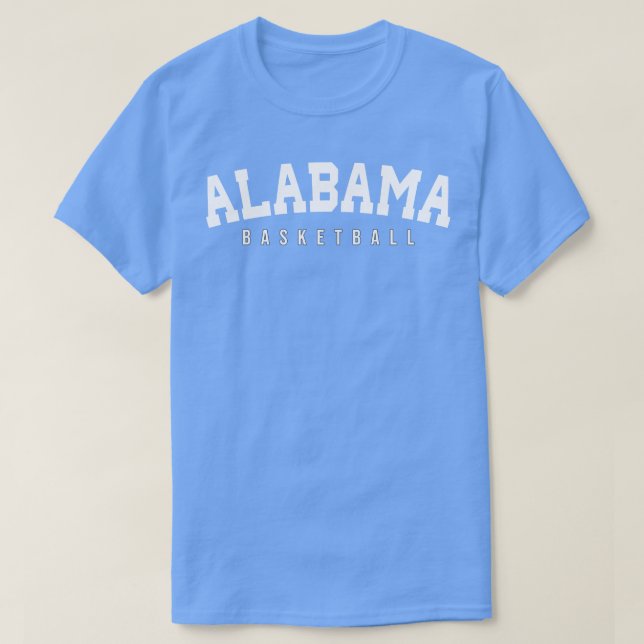 TShirt de basketball en Alabama (Design devant)