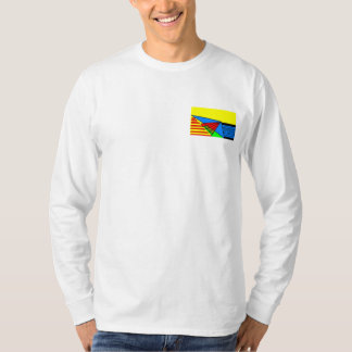 Tshirt de guitare, imprimé sur les deux côtés